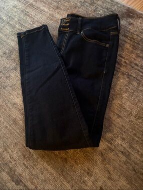 Torrid Jeans Womens 10R Skinny Stretch Jeggings Dark Wash Denim Blue